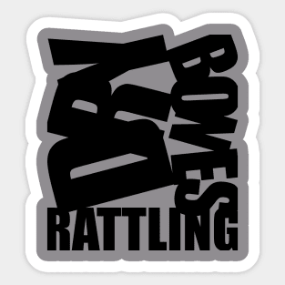 Dry Bones Rattling Sticker